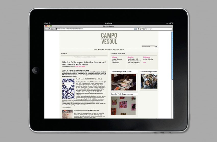 Blog pour Campo Vesoul Blog pour Campo Vesoul