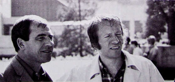 Jean Baudrillard & Jean Aubert. Jean Baudrillard & Jean Aubert.