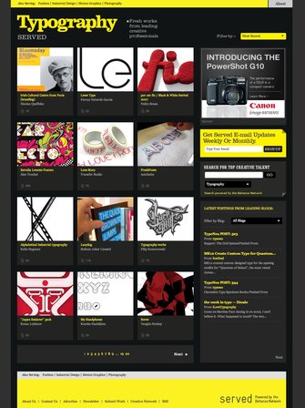 Sélection 2008 des 13 plus beaux sites web…