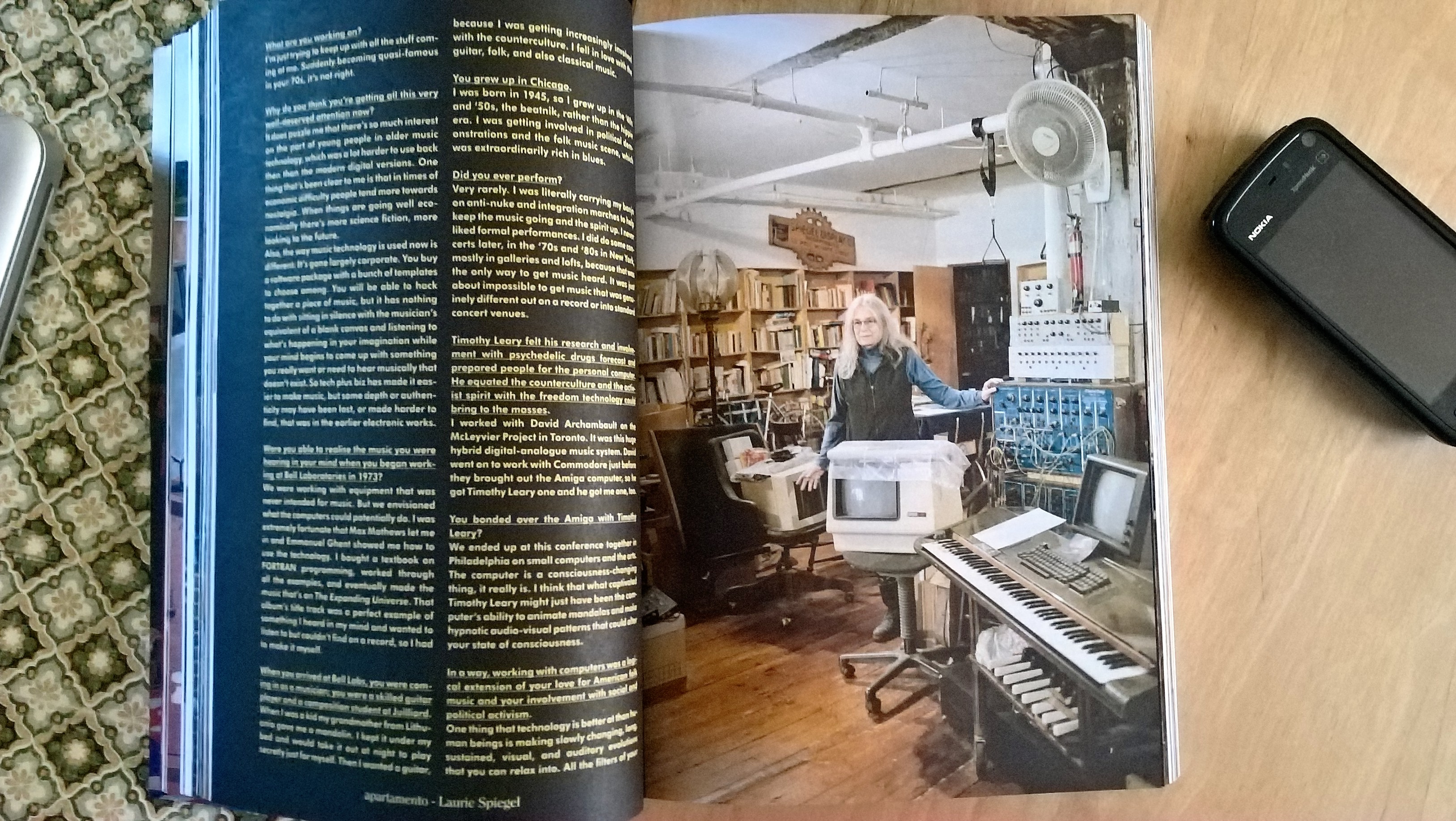 laurie spiegel in apartamento laurie spiegel in apartamento