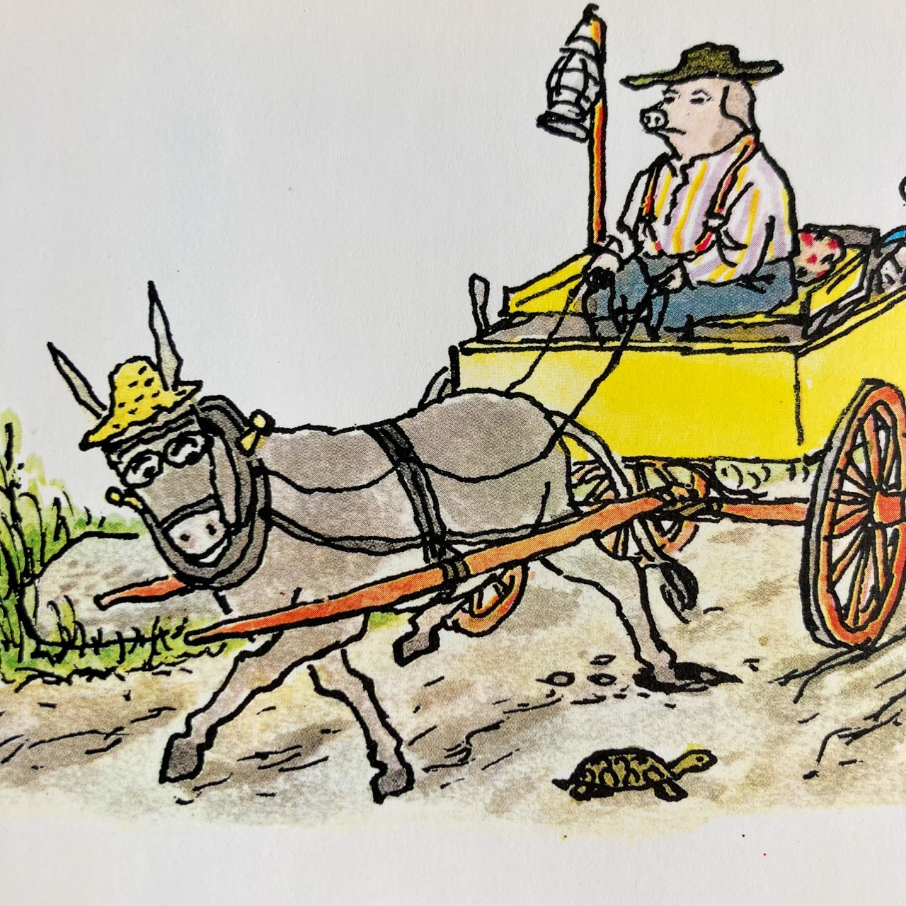 Le Voyage en carriole de Palmier le fermier