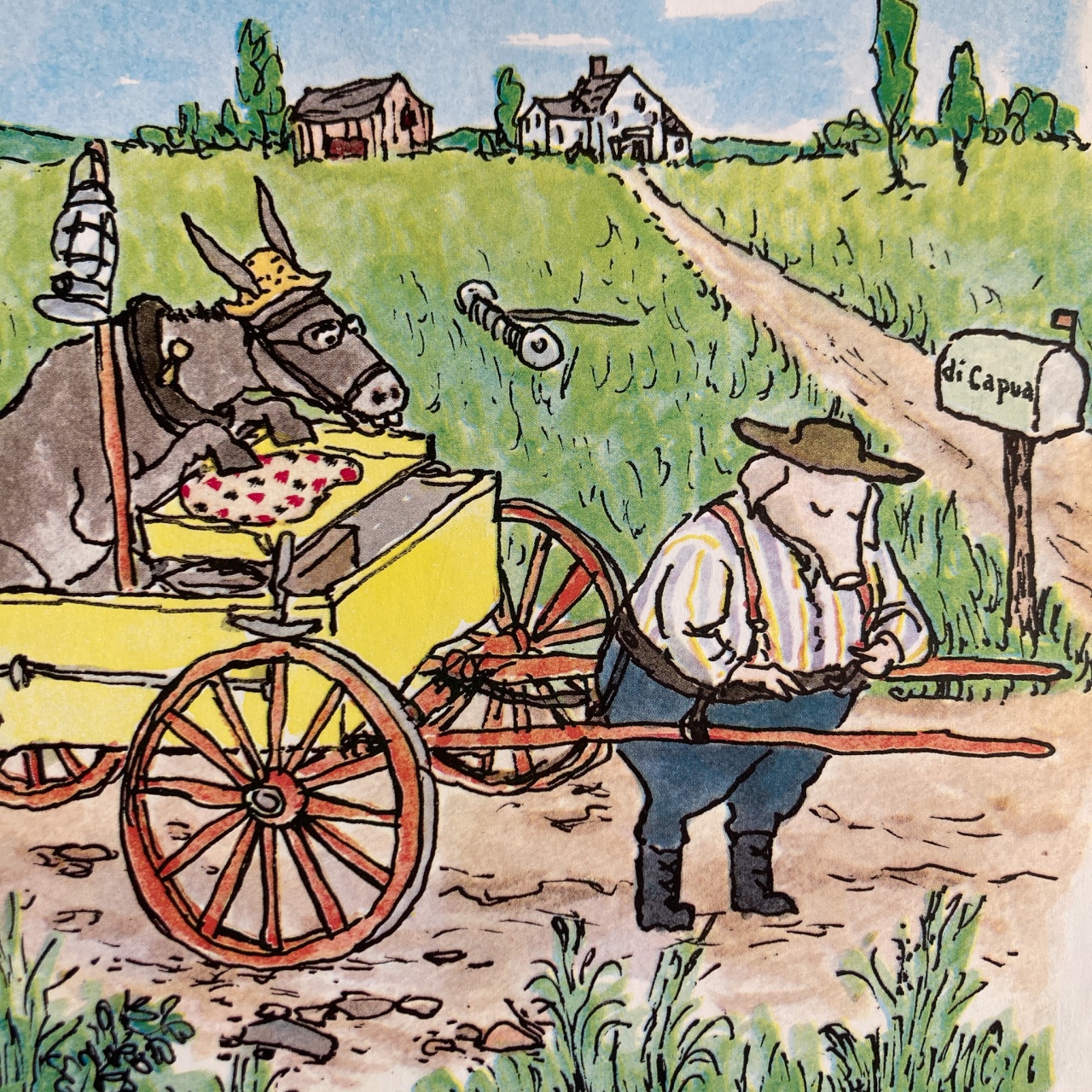 Le Voyage en carriole de Palmier le fermier