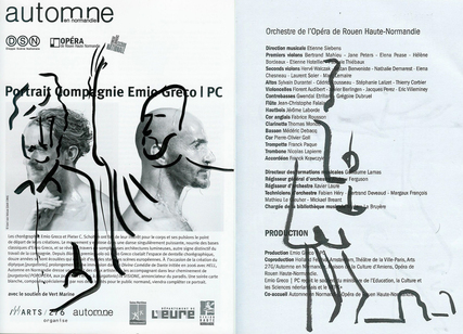 Emio Greco au Théatre des Arts Emio Greco au Théatre des Arts