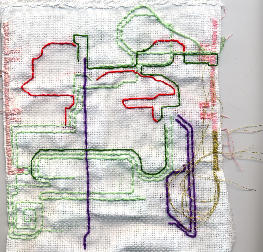 circuit brodé circuit brodé