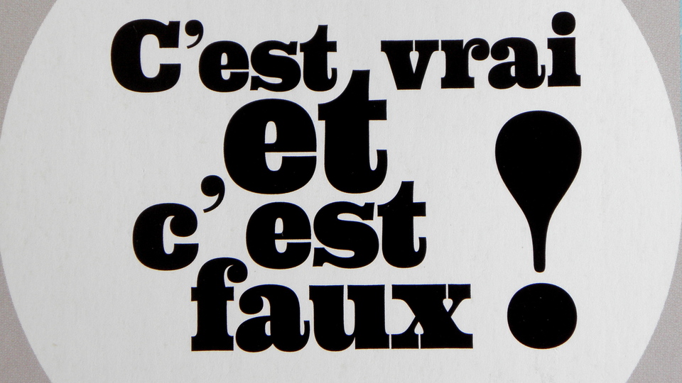 La Martinière . Le Livre des Vrai / Faux