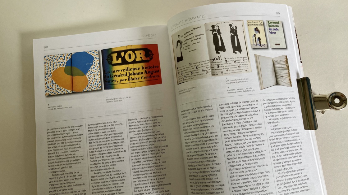 Hommage à Massin Hommage à Massin