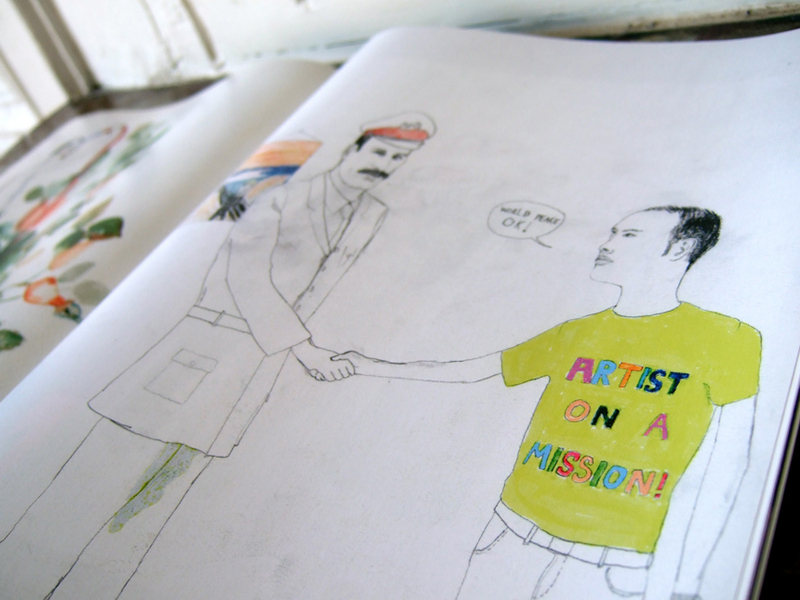 Artist on a mission Artist on a mission