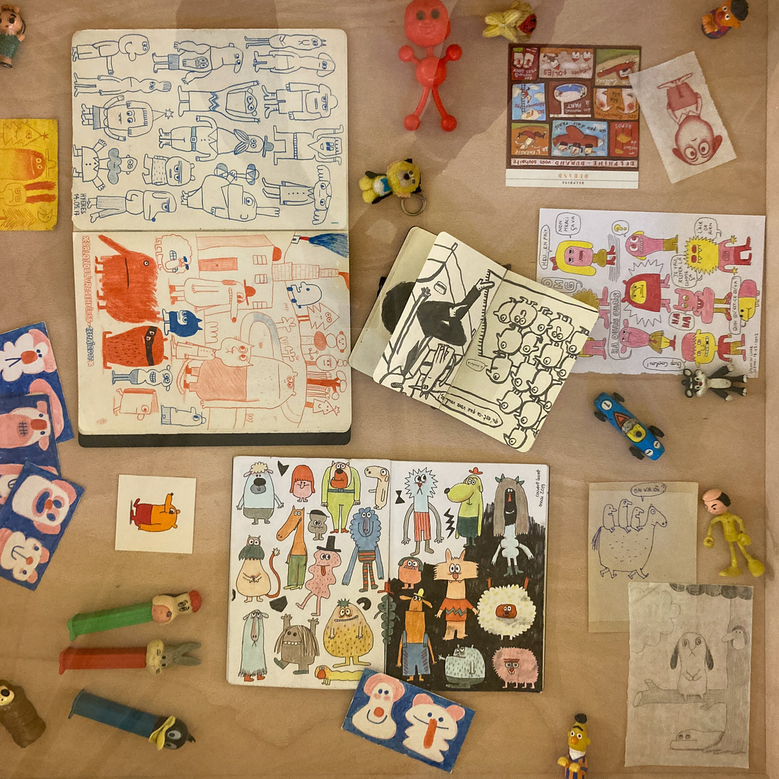 delphine durand, le trait enfantin delphine durand, le trait enfantin